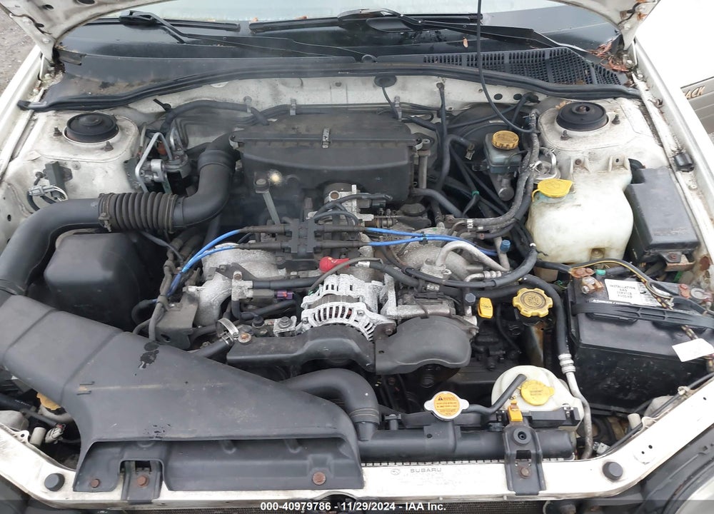 2002 SUBARU OUTBACK VIN: 4S3BH665927623036