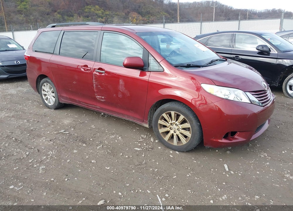 2015 TOYOTA SIENNA LE 7 PASSENGER VIN: 5TDJK3DC0FS097288