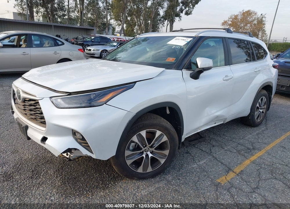 2024 TOYOTA HIGHLANDER XLE VIN: 5TDKDRAH8RS053044
