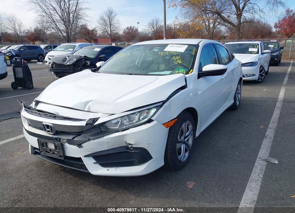 2018 HONDA CIVIC LX VIN: 2HGFC2F51JH509609
