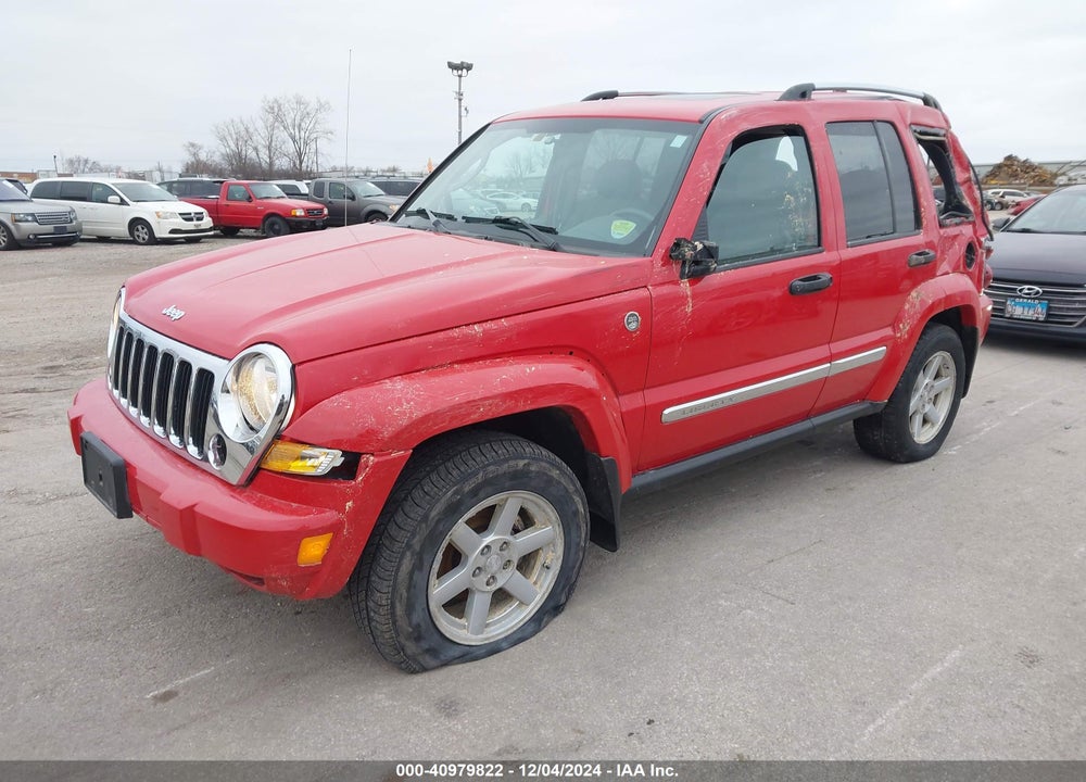2005 JEEP LIBERTY LIMITED EDITION VIN: 1J4GL58K35W546850