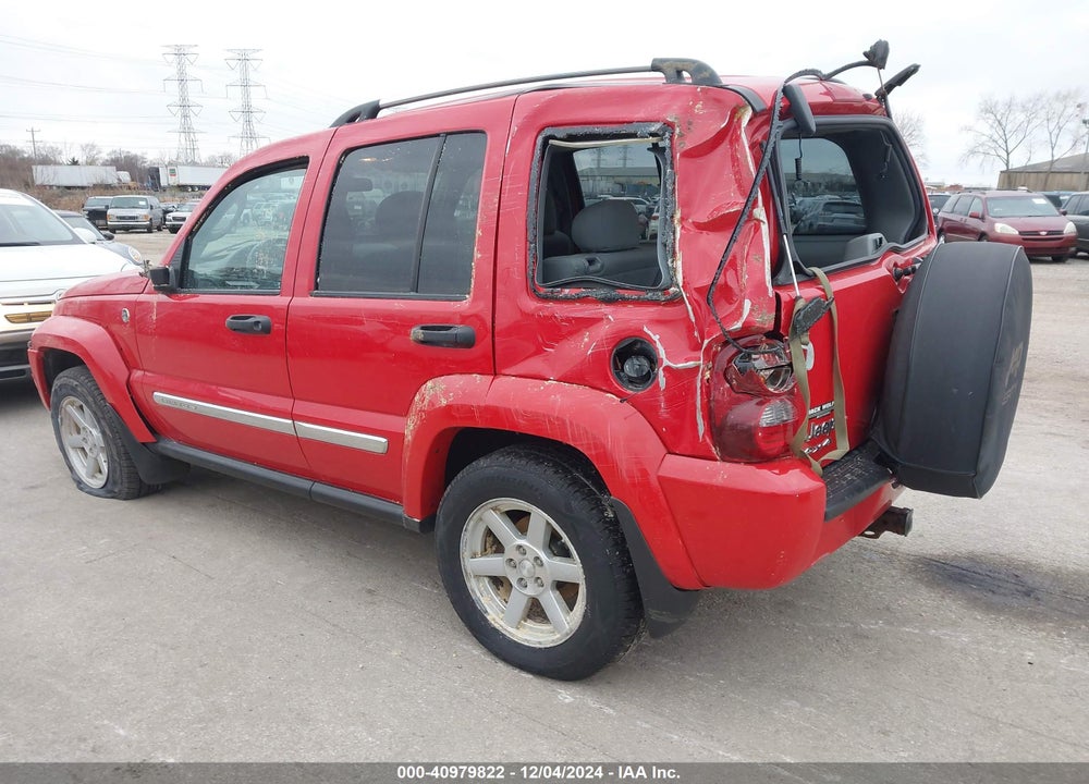 2005 JEEP LIBERTY LIMITED EDITION VIN: 1J4GL58K35W546850