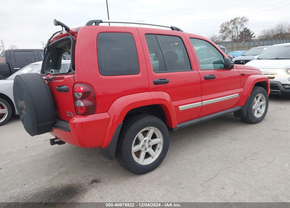 2005 JEEP LIBERTY LIMITED EDITION VIN: 1J4GL58K35W546850