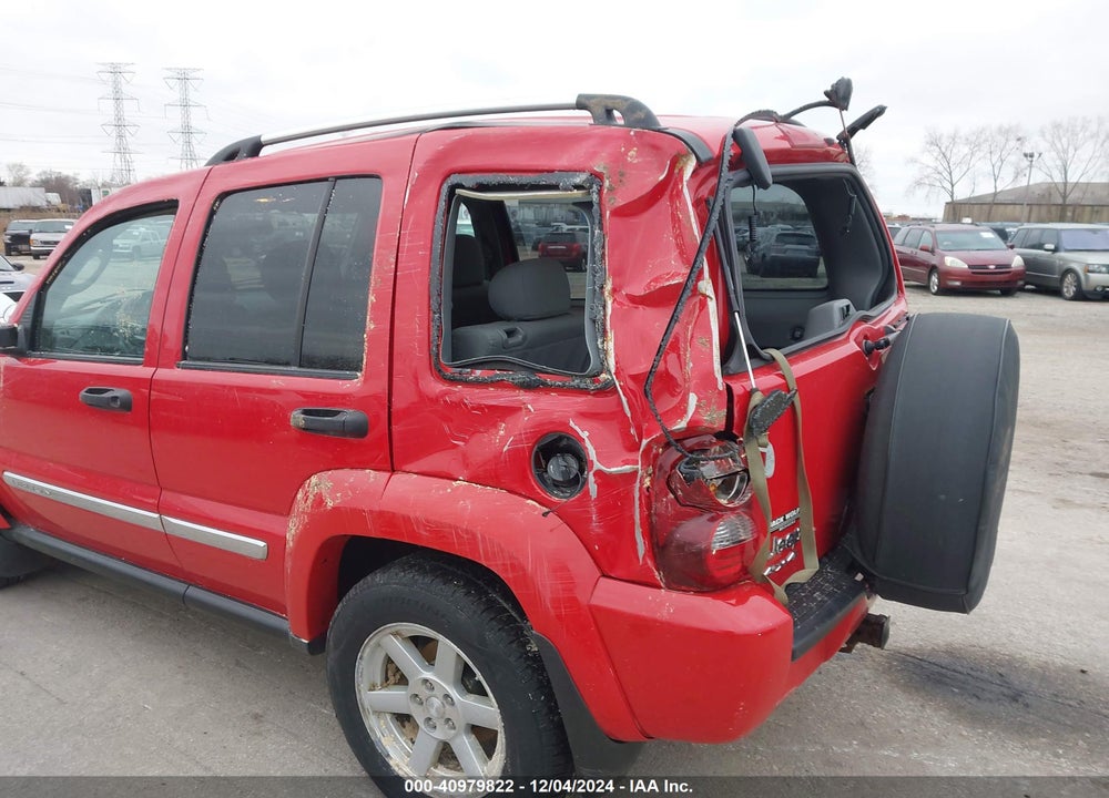 2005 JEEP LIBERTY LIMITED EDITION VIN: 1J4GL58K35W546850
