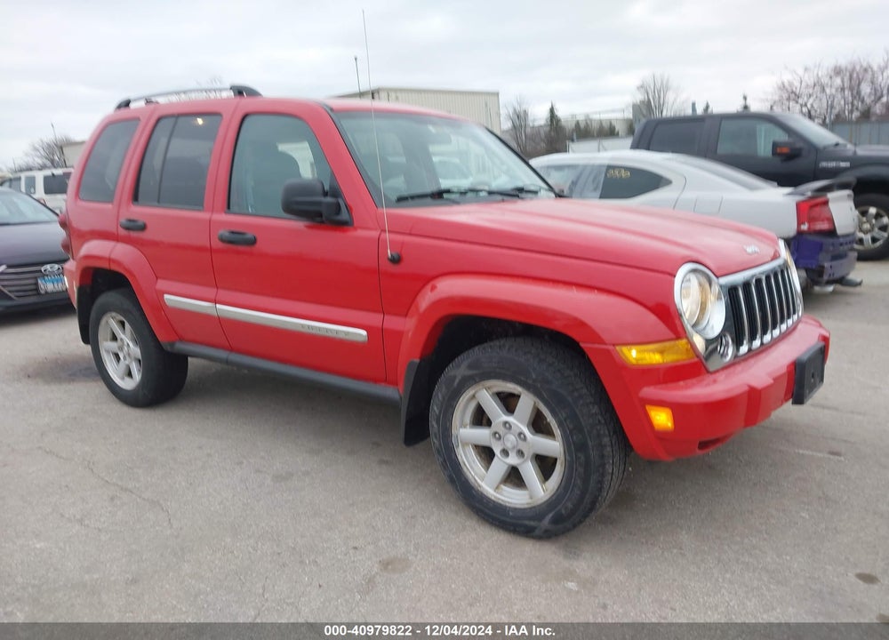 2005 JEEP LIBERTY LIMITED EDITION VIN: 1J4GL58K35W546850