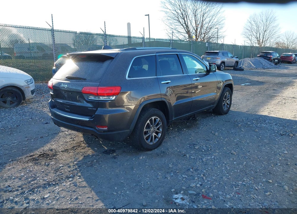 2014 JEEP GRAND CHEROKEE LIMITED VIN: 1C4RJFBG9EC251753
