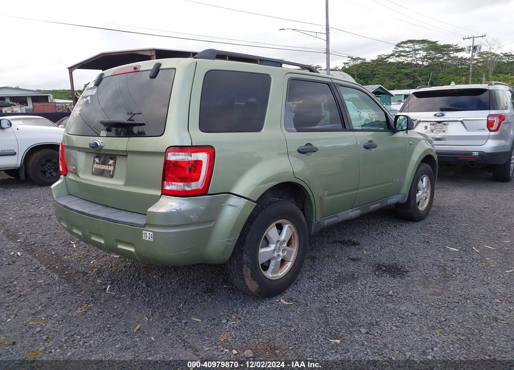 2008 FORD ESCAPE XLT VIN: 1FMCU031X8KD99680