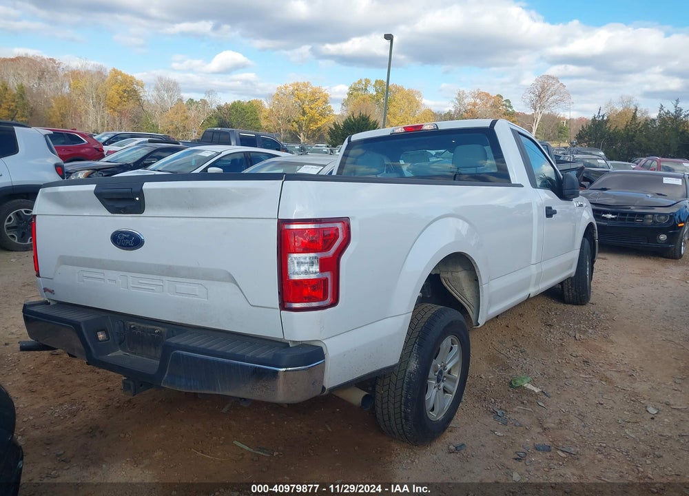 2019 FORD F-150 XL VIN: 1FTMF1CBXKKE70773