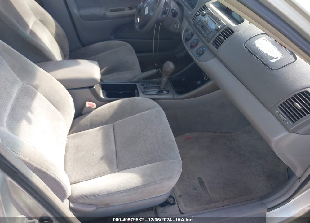 2004 TOYOTA CAMRY LE VIN: 4T1BE32K34U806693