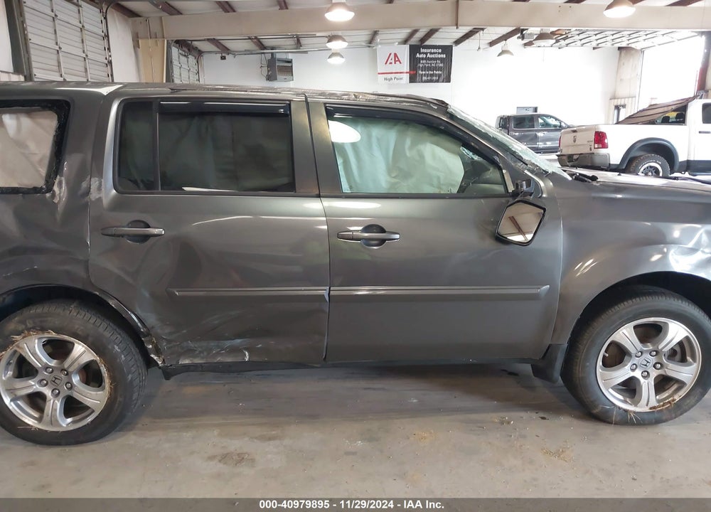 2013 HONDA PILOT EX-L VIN: 5FNYF4H51DB008978