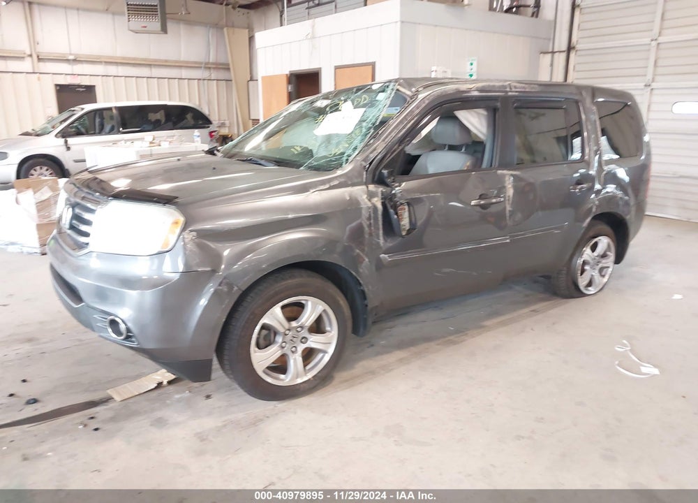 2013 HONDA PILOT EX-L VIN: 5FNYF4H51DB008978