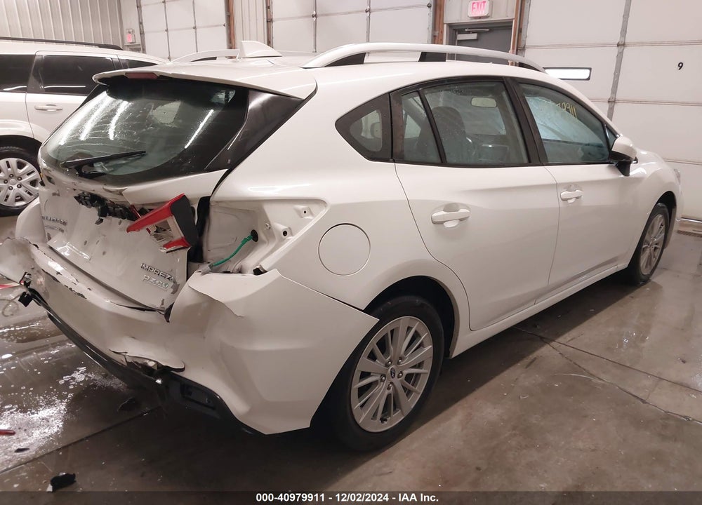 2017 SUBARU IMPREZA 2.0I PREMIUM VIN: 4S3GTAB60H3704111