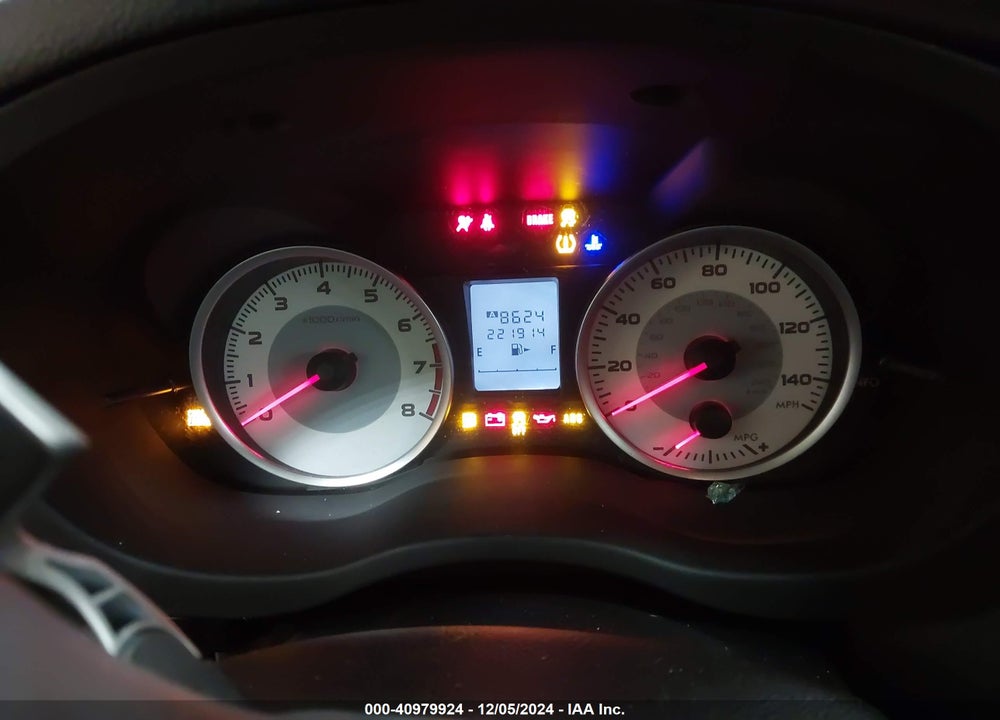 2012 SUBARU IMPREZA 2.0I SPORT PREMIUM VIN: JF1GPAL63CH202133