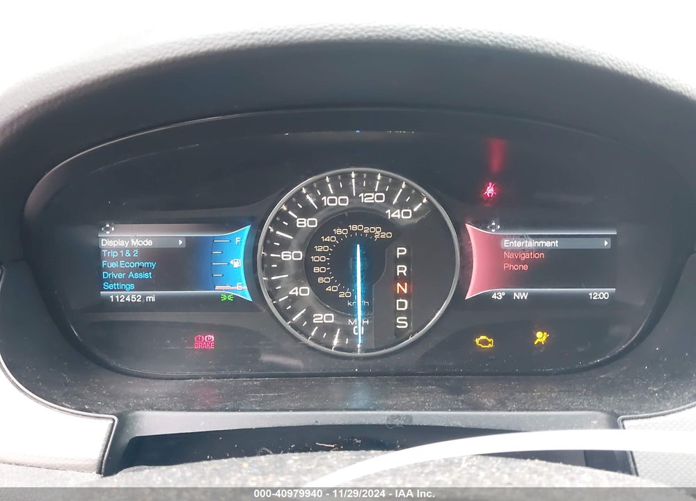 2014 FORD EDGE SEL VIN: 2FMDK4JCXEBB06033