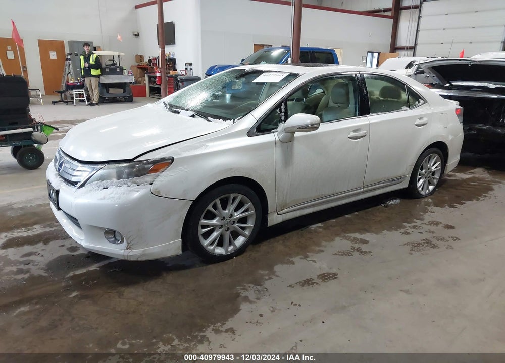 2010 LEXUS HS 250H PREMIUM VIN: JTHBB1BA1A2010359