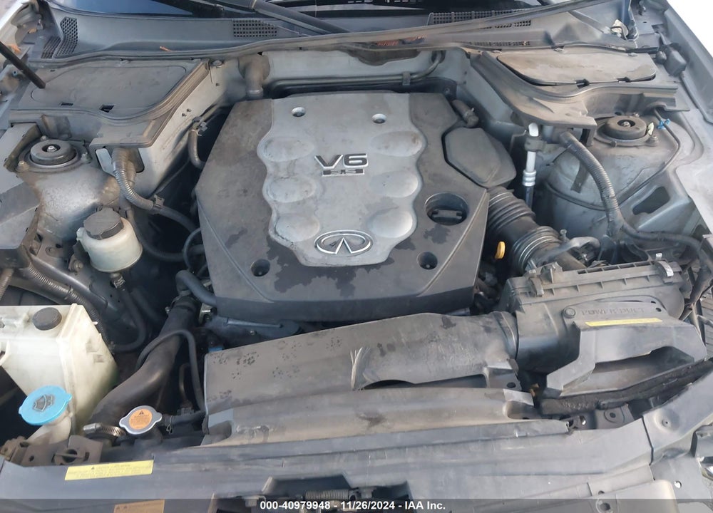 2005 INFINITI FX35 VIN: JNRAS08W65X220930
