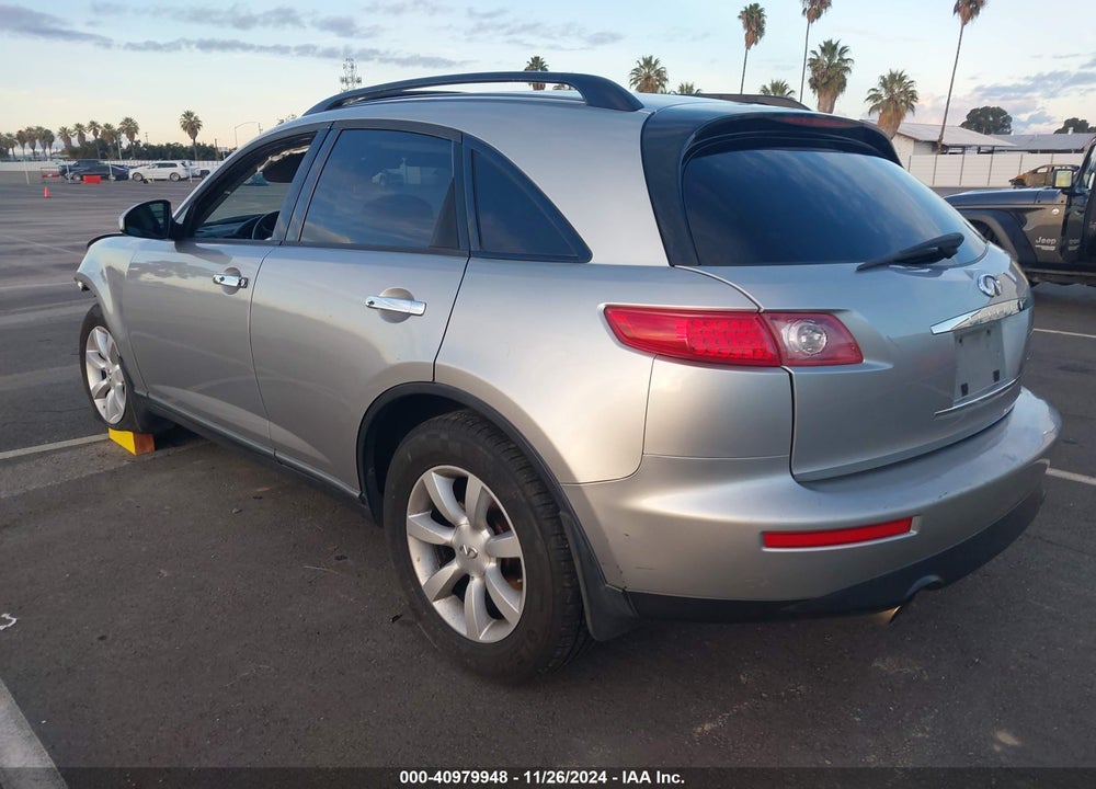 2005 INFINITI FX35 VIN: JNRAS08W65X220930