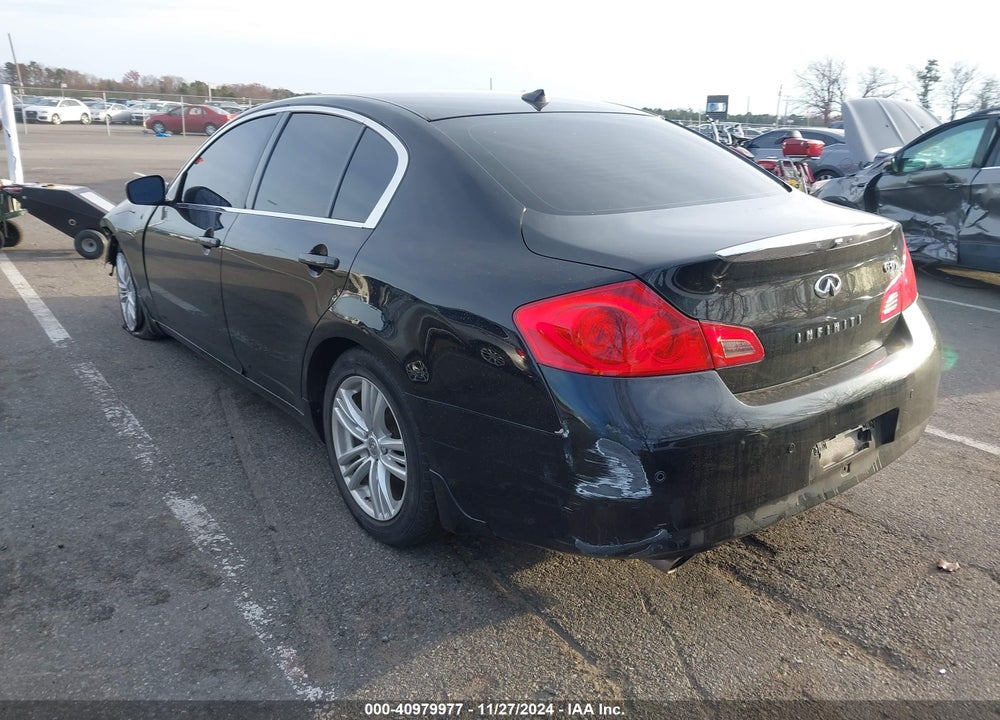 2011 INFINITI G37X VIN: JN1CV6AR4BM350762