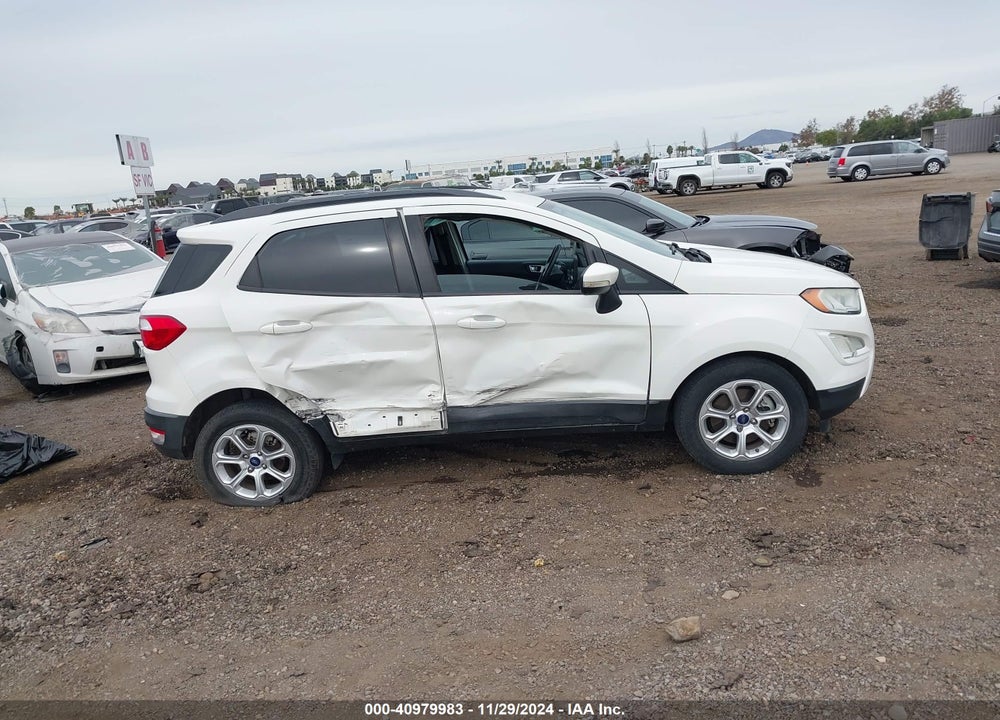 2018 FORD ECOSPORT SE VIN: MAJ3P1TE5JC199414