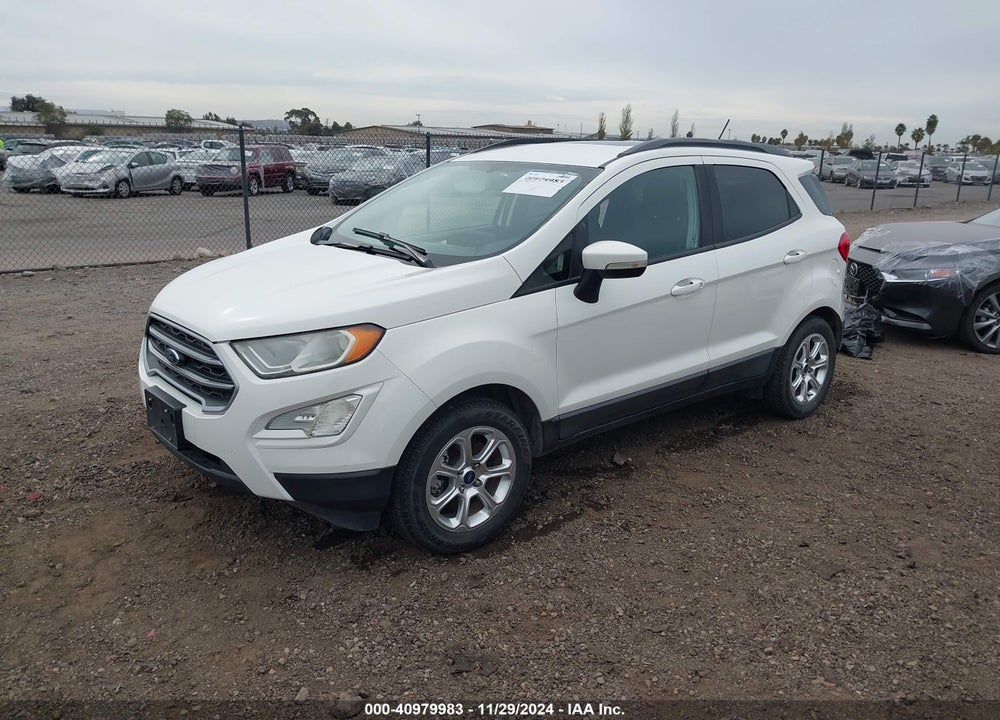 2018 FORD ECOSPORT SE VIN: MAJ3P1TE5JC199414