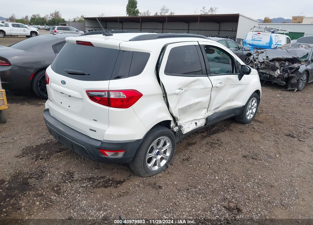 2018 FORD ECOSPORT SE VIN: MAJ3P1TE5JC199414