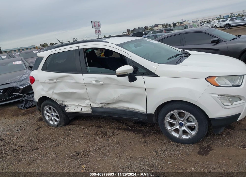 2018 FORD ECOSPORT SE VIN: MAJ3P1TE5JC199414