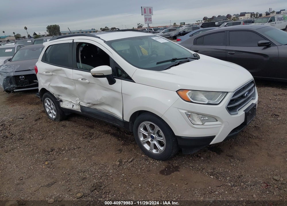 2018 FORD ECOSPORT SE VIN: MAJ3P1TE5JC199414