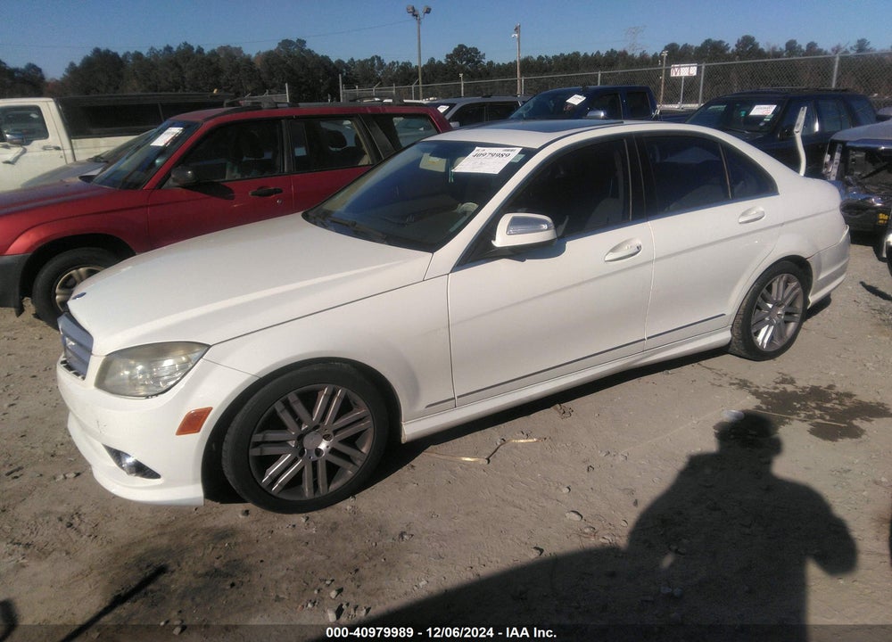 2009 MERCEDES-BENZ C 300 LUXURY/SPORT VIN: WDDGF54X49R071668