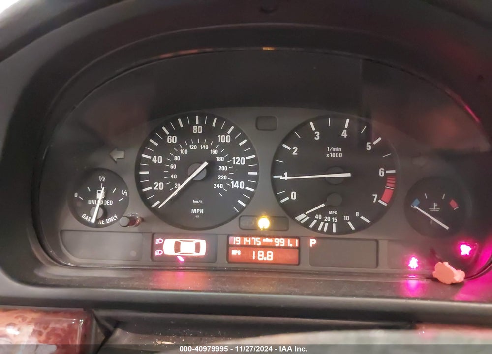 2000 BMW 528IA VIN: WBADM6343YGU29947