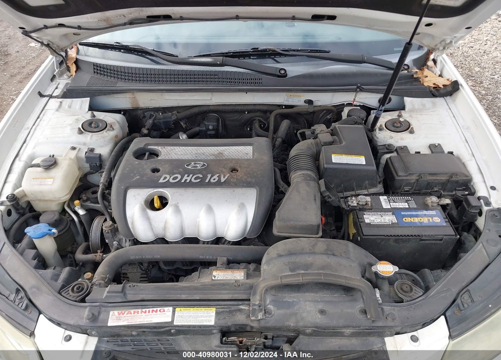 2007 HYUNDAI SONATA GLS VIN: 5NPET46C37H288311
