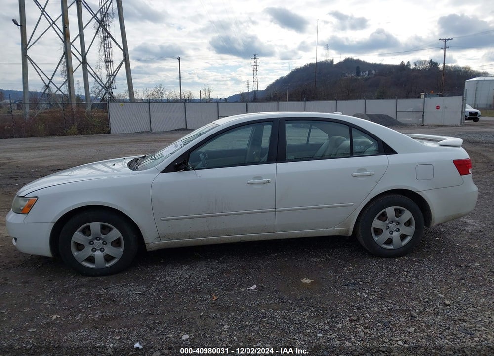 2007 HYUNDAI SONATA GLS VIN: 5NPET46C37H288311