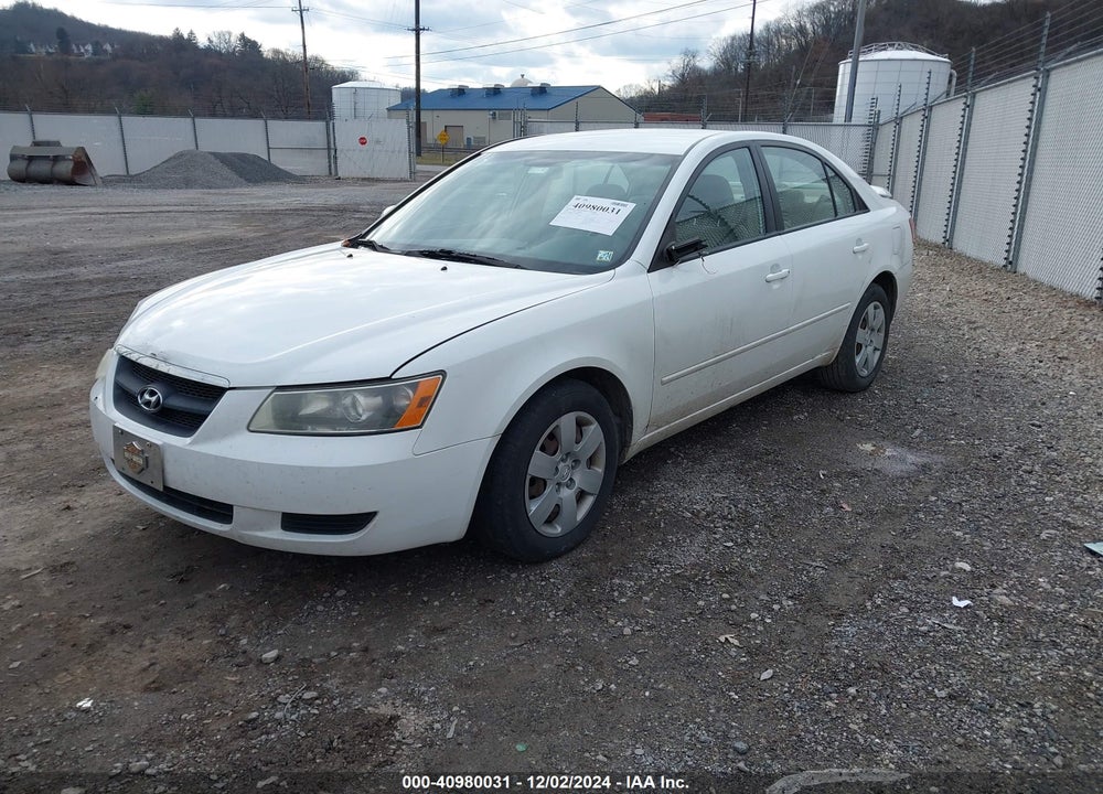 2007 HYUNDAI SONATA GLS VIN: 5NPET46C37H288311
