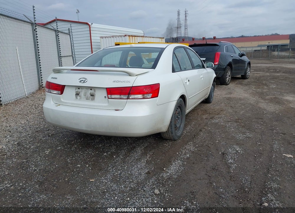 2007 HYUNDAI SONATA GLS VIN: 5NPET46C37H288311