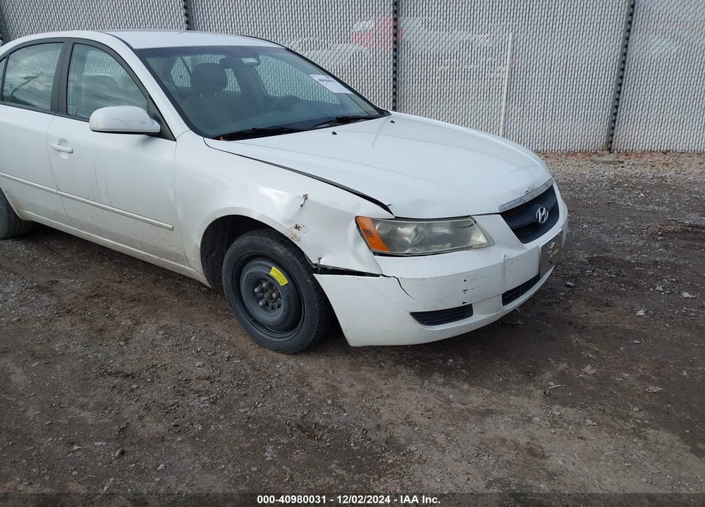 2007 HYUNDAI SONATA GLS VIN: 5NPET46C37H288311
