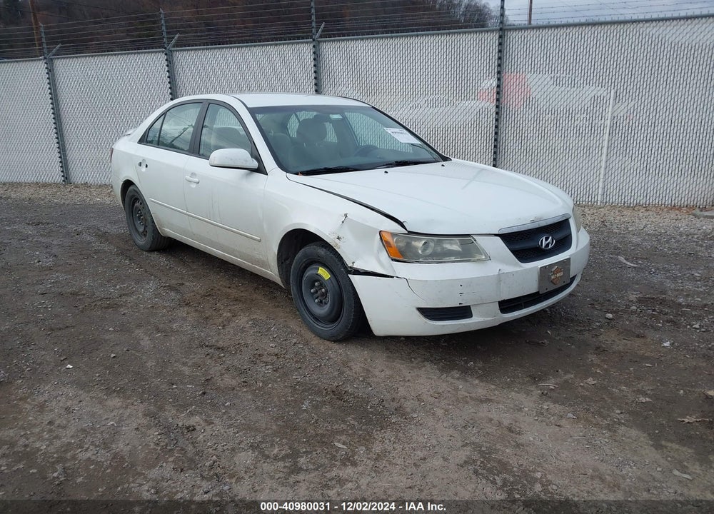 2007 HYUNDAI SONATA GLS VIN: 5NPET46C37H288311