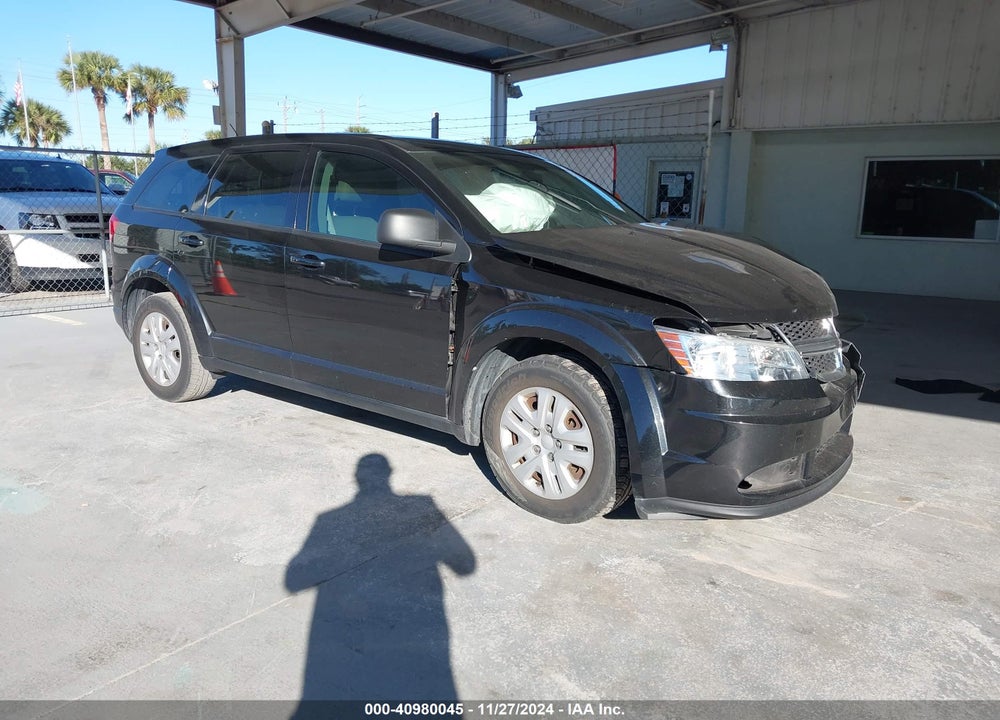 2013 DODGE JOURNEY AMERICAN VALUE PKG VIN: 3C4PDCAB5DT684735