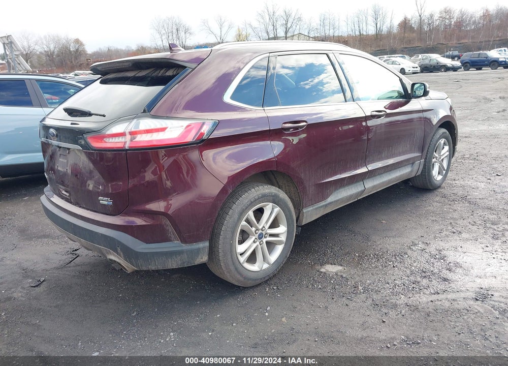 2019 FORD EDGE SEL VIN: 2FMPK4J90KBB07818