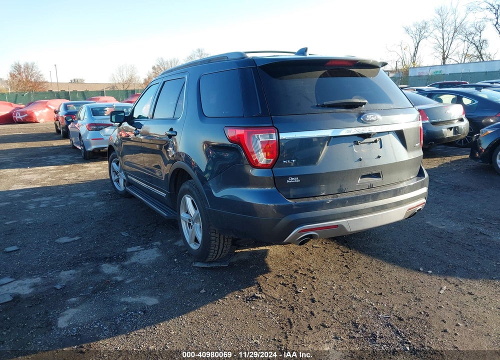 2017 FORD EXPLORER XLT VIN: 1FM5K8D86HGA91529