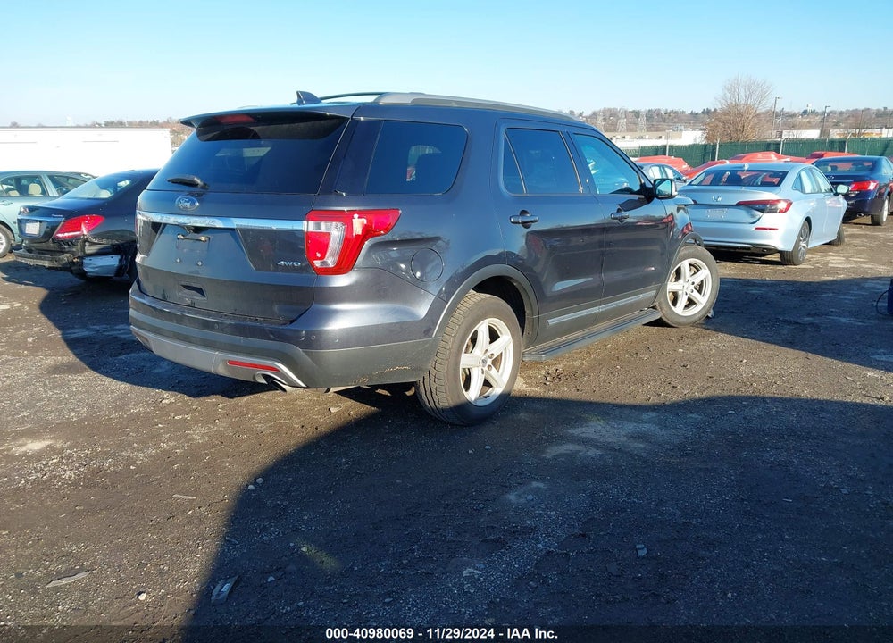 2017 FORD EXPLORER XLT VIN: 1FM5K8D86HGA91529