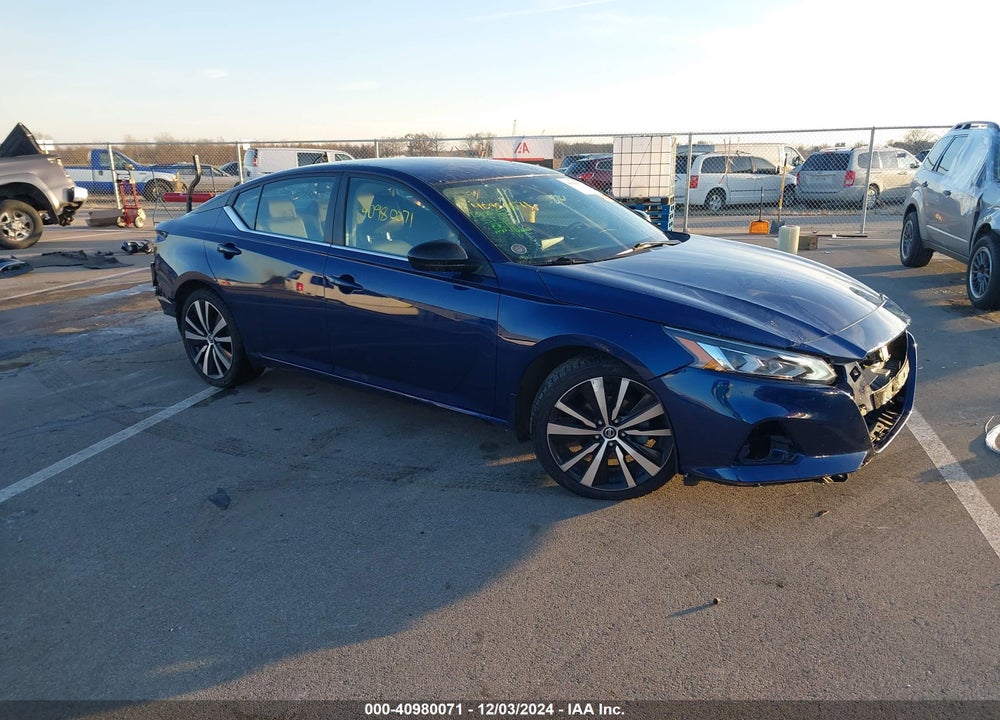2020 NISSAN ALTIMA SR FWD VIN: 1N4BL4CV3LC279712