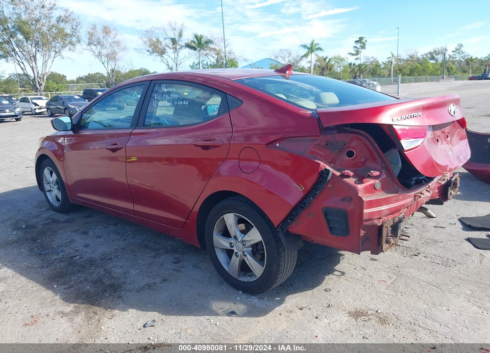 2012 HYUNDAI ELANTRA GLS (ULSAN PLANT) VIN: KMHDH4AE5CU308737