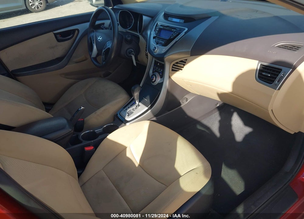 2012 HYUNDAI ELANTRA GLS (ULSAN PLANT) VIN: KMHDH4AE5CU308737