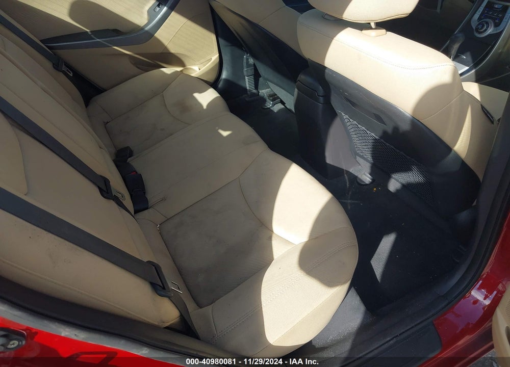 2012 HYUNDAI ELANTRA GLS (ULSAN PLANT) VIN: KMHDH4AE5CU308737
