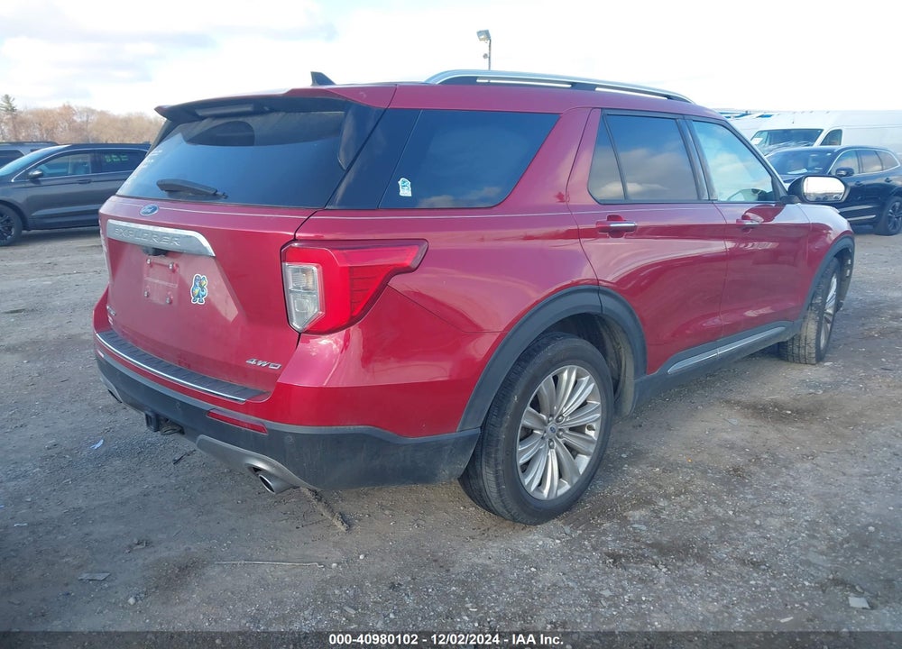 2021 FORD EXPLORER LIMITED VIN: 1FMSK8FH3MGB48800