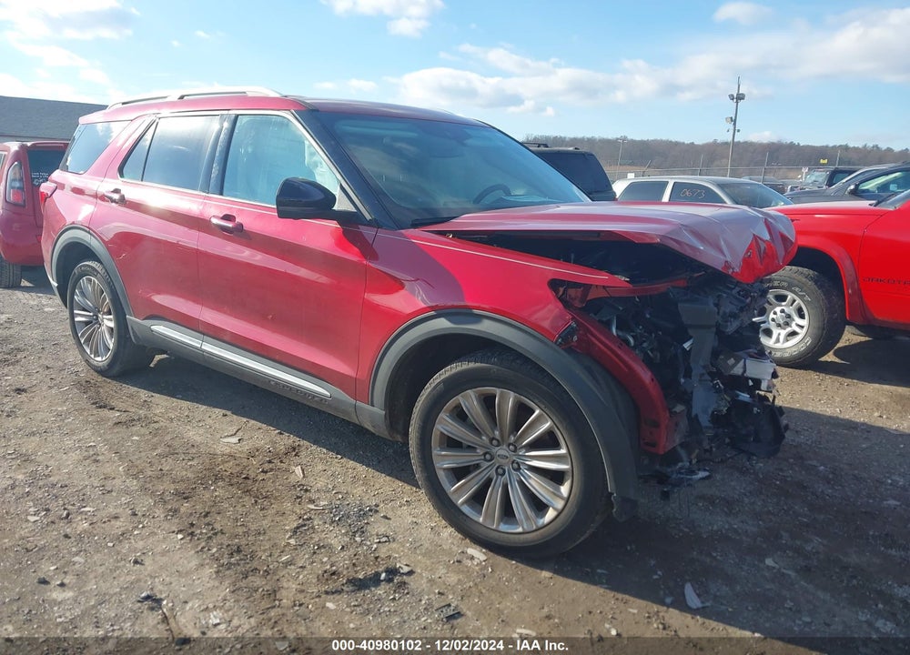 2021 FORD EXPLORER LIMITED VIN: 1FMSK8FH3MGB48800