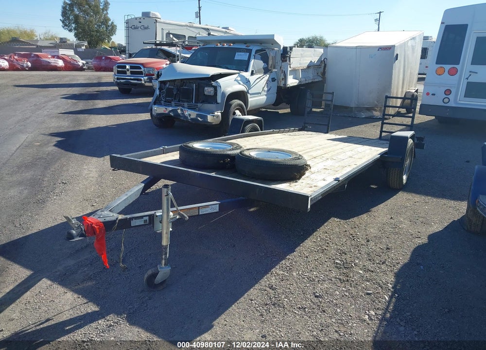 2017 EZ LOADER UTILITY TRAILER VIN: 1E9EL1712HA384693