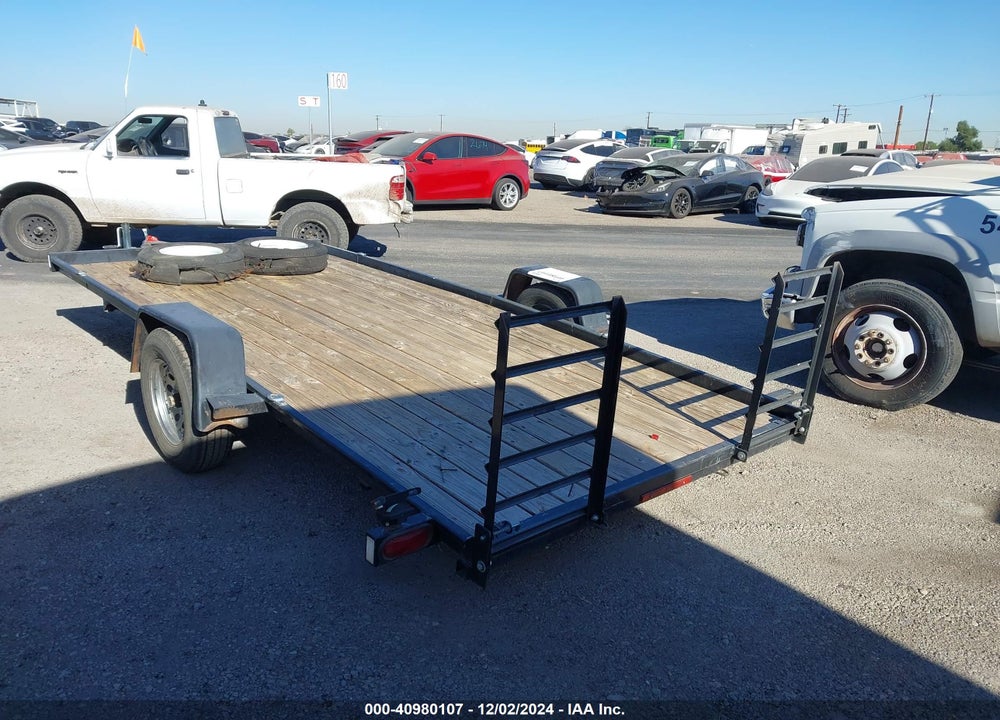 2017 EZ LOADER UTILITY TRAILER VIN: 1E9EL1712HA384693