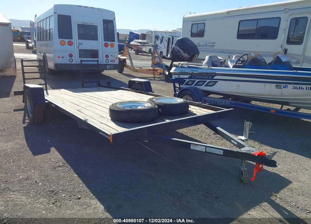 2017 EZ LOADER UTILITY TRAILER VIN: 1E9EL1712HA384693