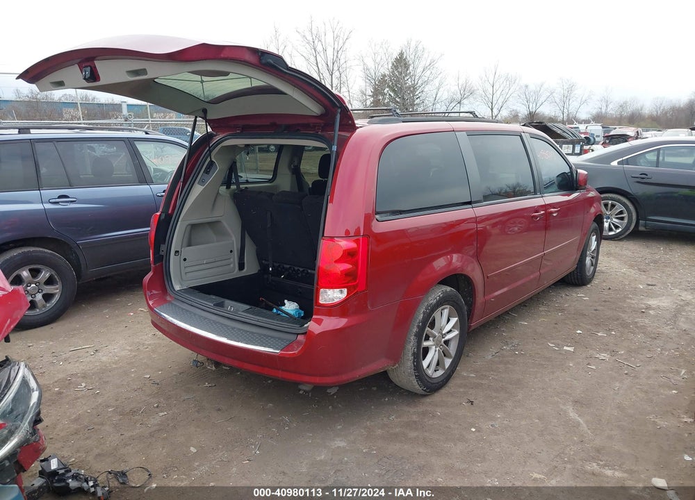 2014 DODGE GRAND CARAVAN SXT VIN: 2C4RDGCG0ER253149
