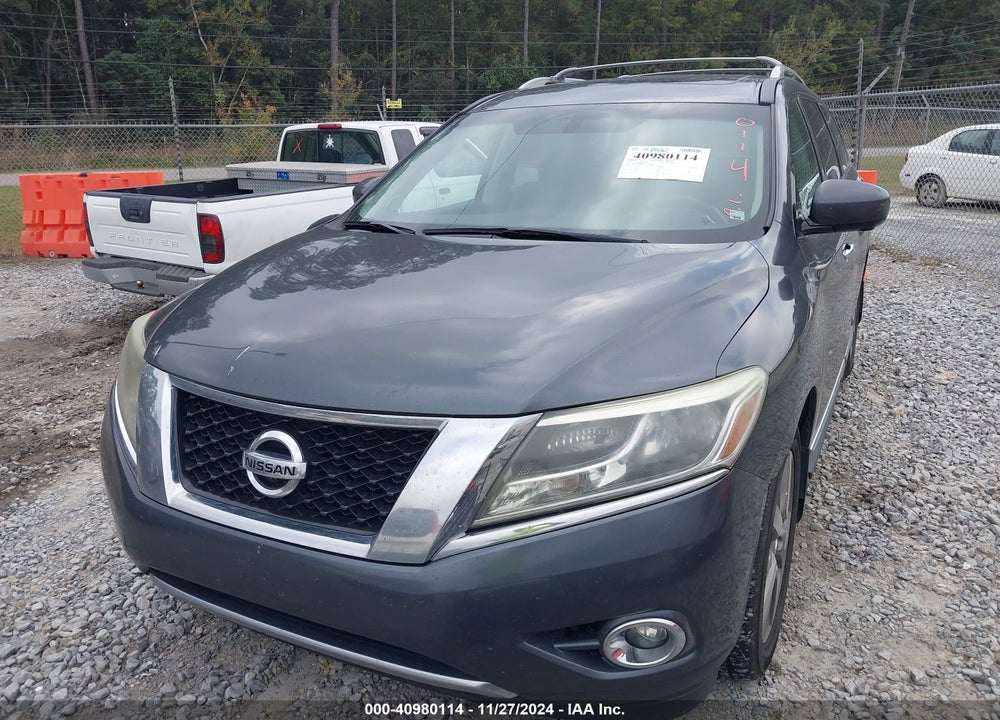 2014 NISSAN PATHFINDER PLATINUM VIN: 5N1AR2MNXEC707023